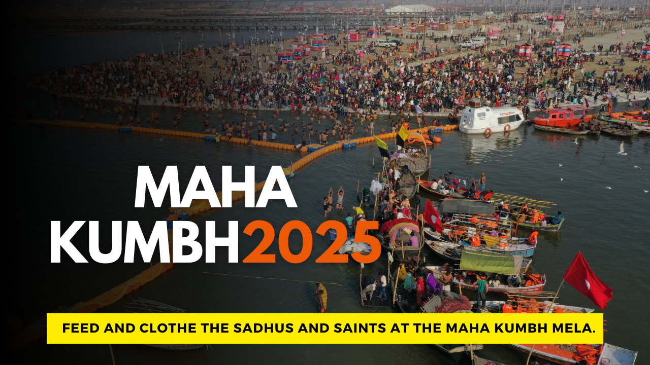 Support Krishna Dham Gaushala’s Sacred Mission at Maha Kumbh 2025