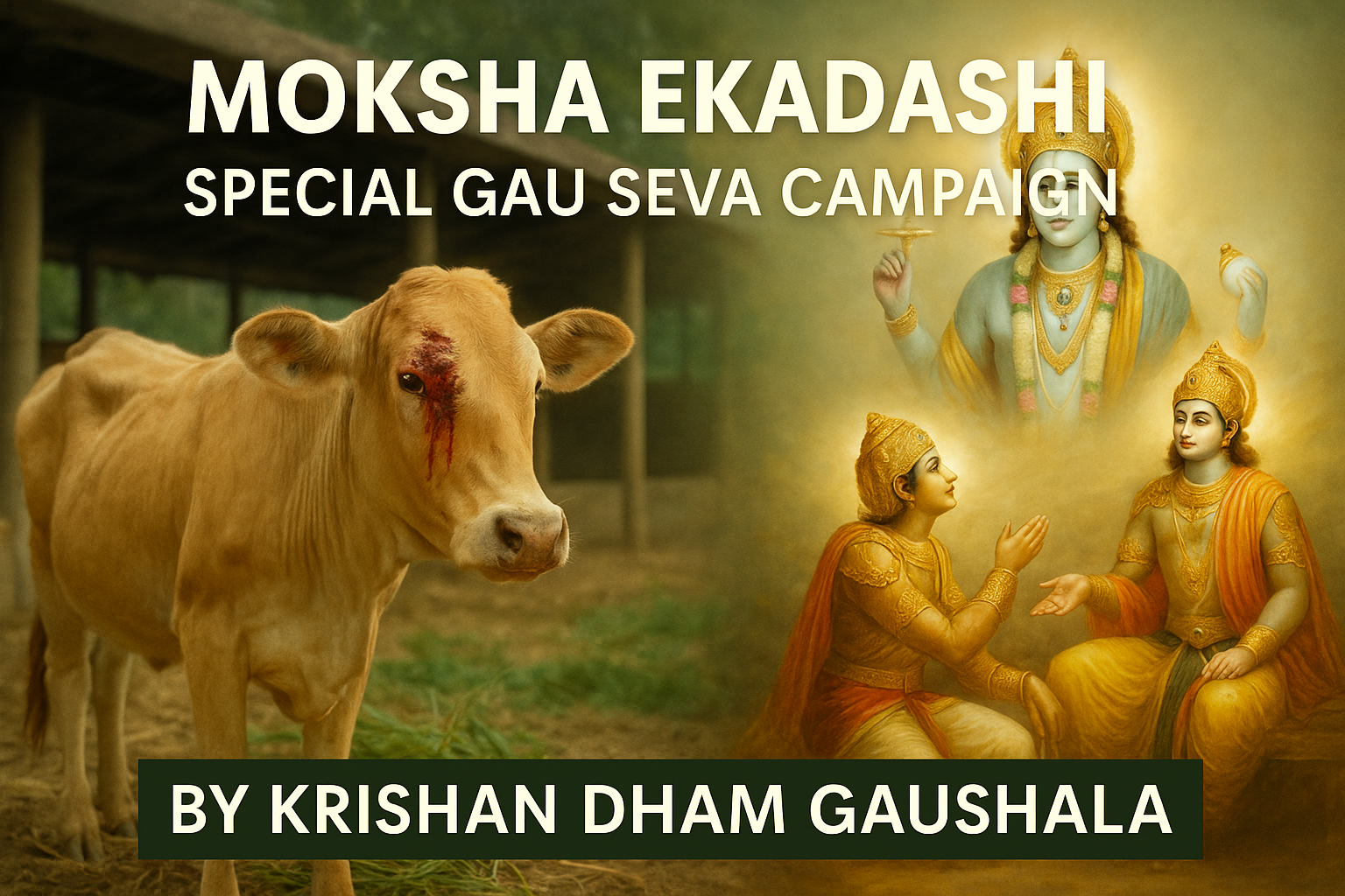 Moksha Ekadashi – Gau Seva Campaign